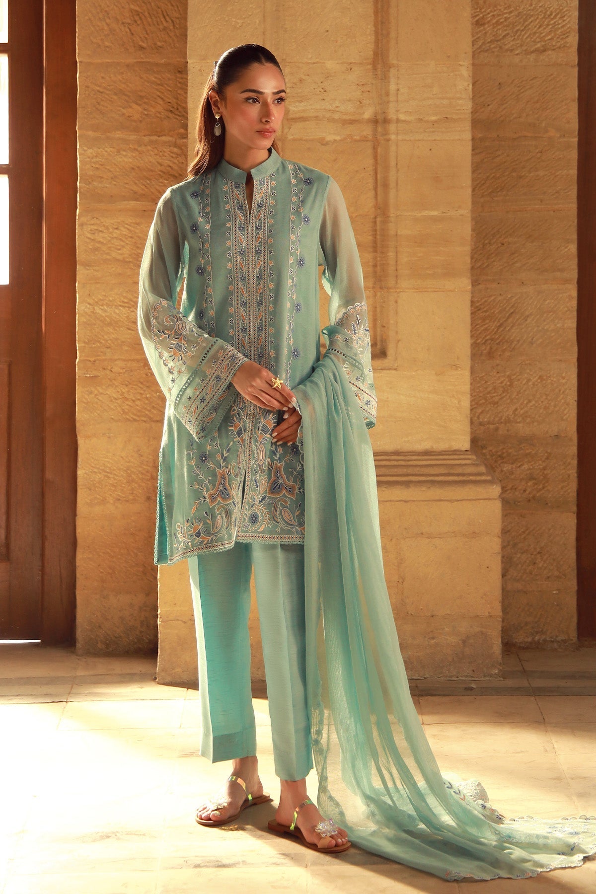 Sahar | Luxe Pret 25 | Persian Turquoise