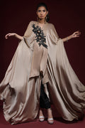 Wardha Saleem | Luxury Pret Fusion Wear | SAHARA DRAPE WITH PANTS (2PC) - Ladies Clothes 