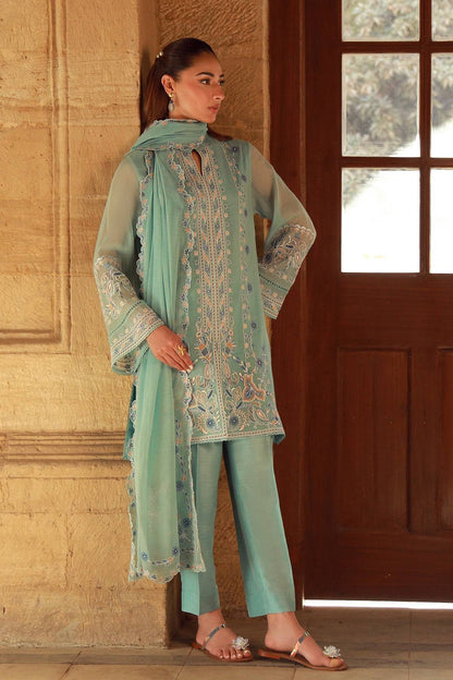 Sahar | Luxe Pret 25 | Persian Turquoise by Maria Faisal - Registered Vendor of : Sahar - type : Ladies Clothes - 100% original wedding dresses