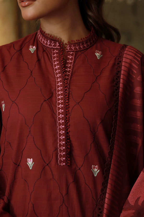 Sahar | Fall 25 |Royal Berry - Ladies Clothes - Maria Faisal