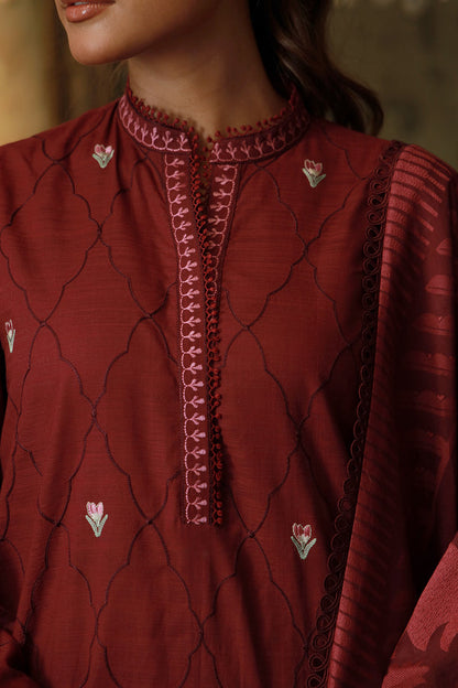 Sahar | Fall 25 |Royal Berry - Ladies Clothes - Maria Faisal