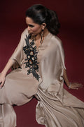 Wardha Saleem | Luxury Pret Fusion Wear | SAHARA DRAPE WITH PANTS (2PC) - Ladies Clothes 