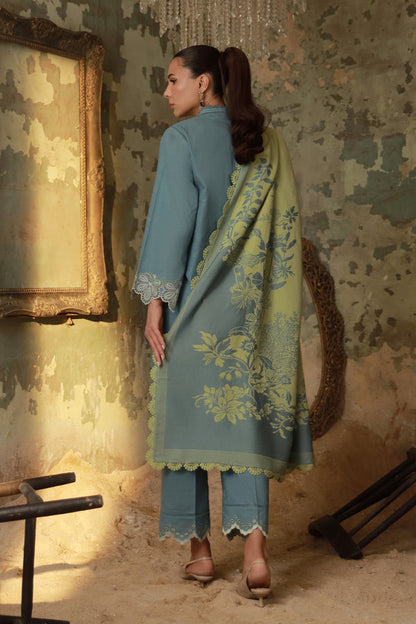 Sahar | Fall 25 | Aqua Meadow - Ladies Clothes - Maria Faisal