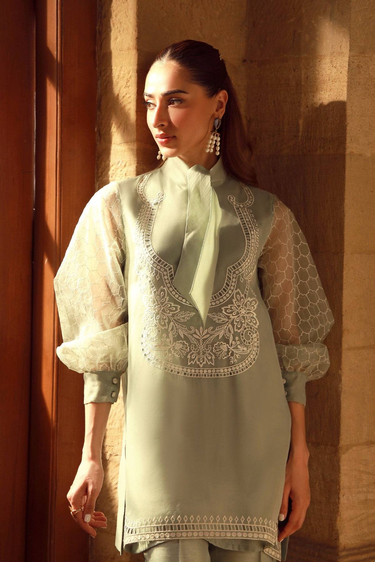 Sahar | Luxe Pret 25 | Olive Garden by Maria Faisal - Registered Vendor of : Sahar - type : Ladies Clothes - 100% original wedding dresses