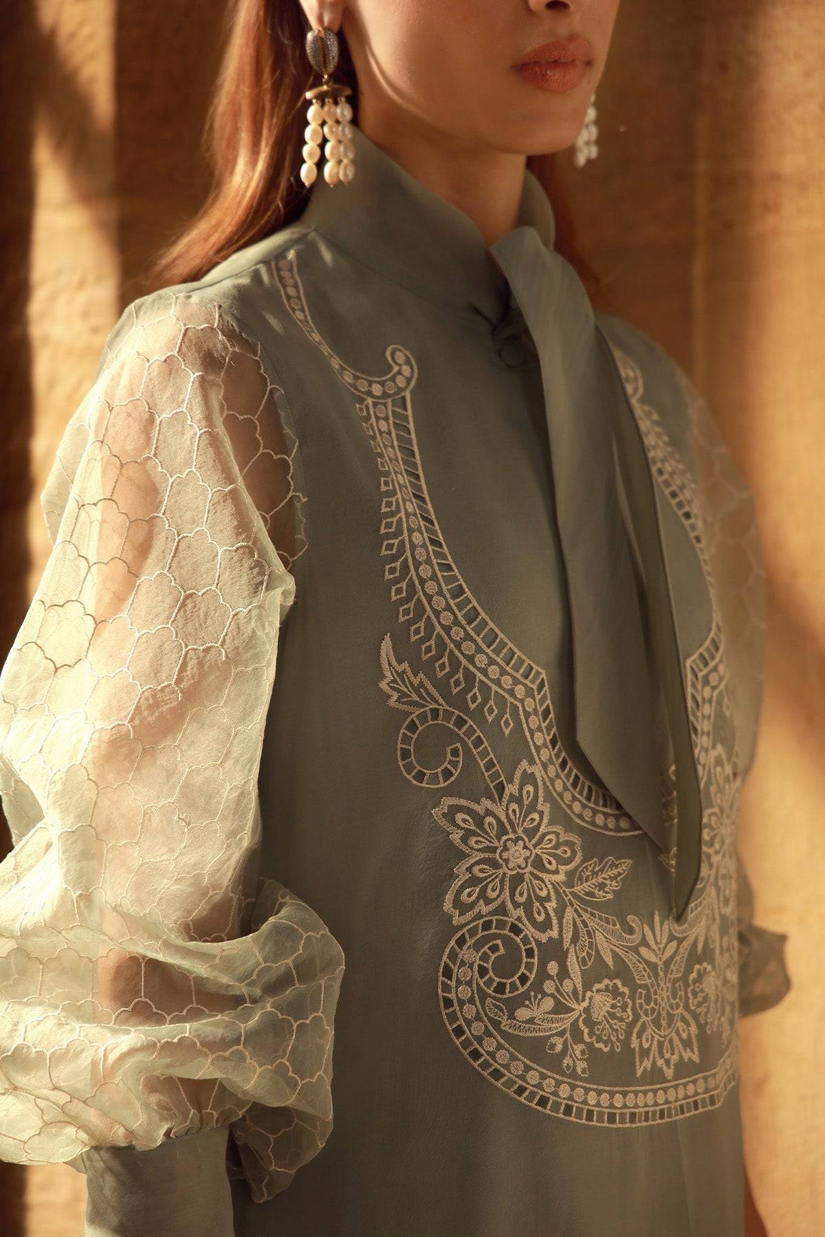 Sahar | Luxe Pret 25 | Olive Garden by Maria Faisal - Registered Vendor of : Sahar - type : Ladies Clothes - 100% original wedding dresses