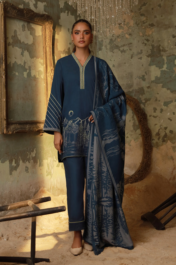 Sahar | Fall 25 | Caribbean Mist - Ladies Clothes - Maria Faisal