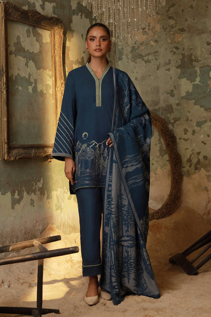 Sahar | Fall 25 | Caribbean Mist - Ladies Clothes - Maria Faisal