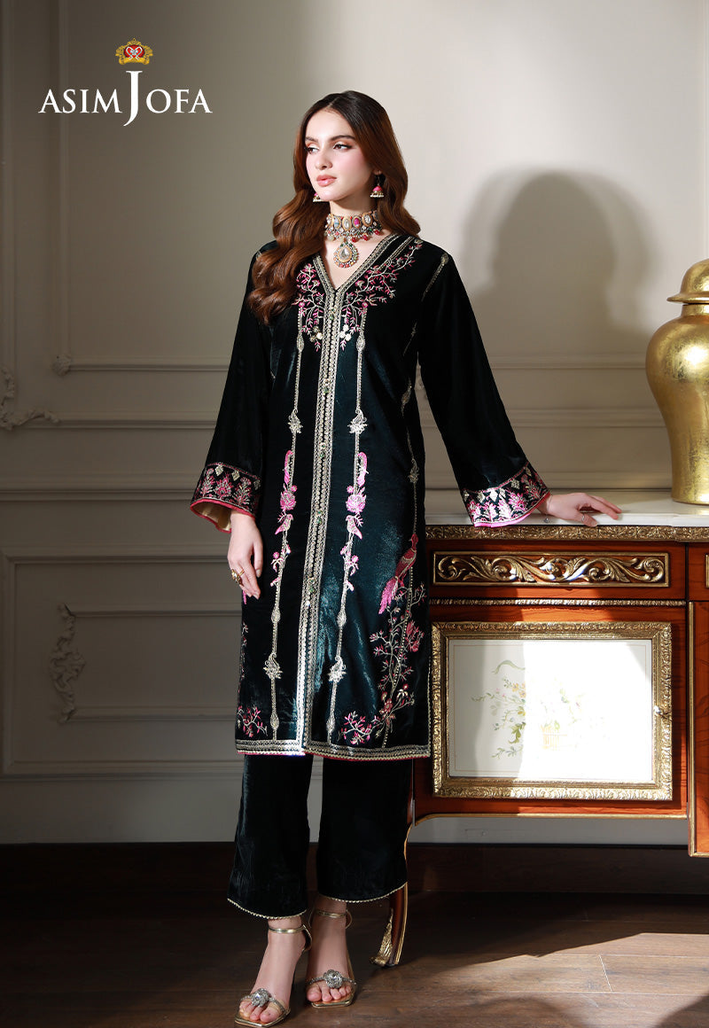 Asim Jofa | Velvet Edit | AJVG-05 - Ladies Clothes 