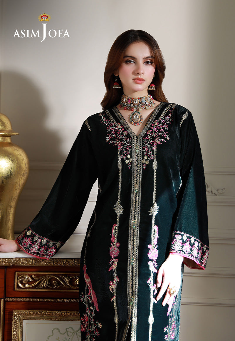 Asim Jofa | Velvet Edit | AJVG-05 - Ladies Clothes 
