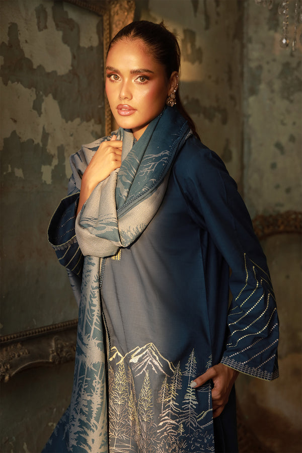 Sahar | Fall 25 | Caribbean Mist - Ladies Clothes - Maria Faisal