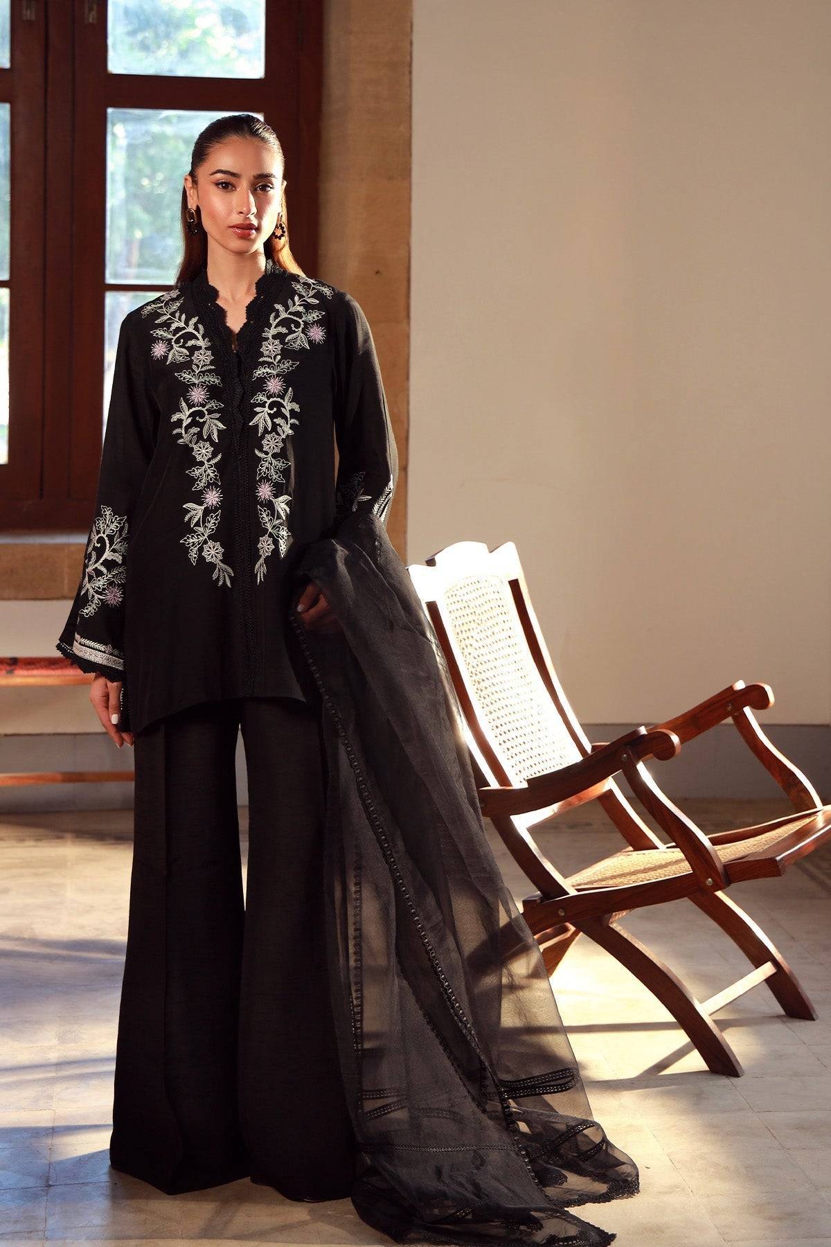 Sahar | Luxe Pret 25 | Midnight Muse by Maria Faisal - Registered Vendor of : Sahar - type : Ladies Clothes - 100% original wedding dresses