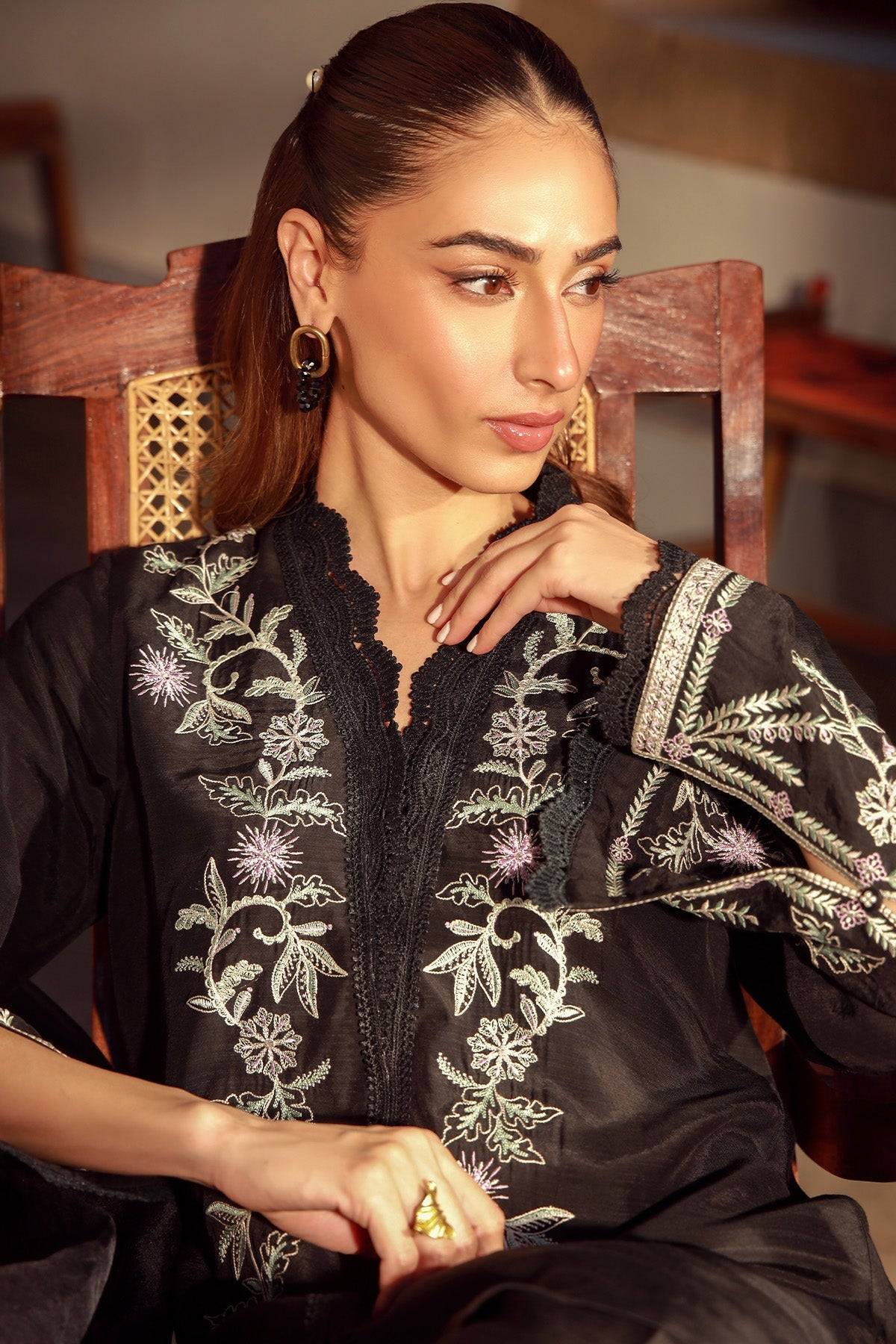 Sahar | Luxe Pret 25 | Midnight Muse by Maria Faisal - Registered Vendor of : Sahar - type : Ladies Clothes - 100% original wedding dresses