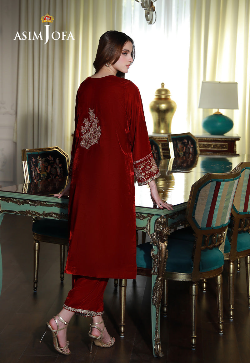 Asim Jofa | Velvet Edit | AJVG-08 - Ladies Clothes 