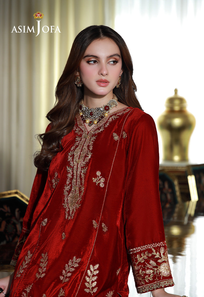Asim Jofa | Velvet Edit | AJVG-08 - Ladies Clothes 