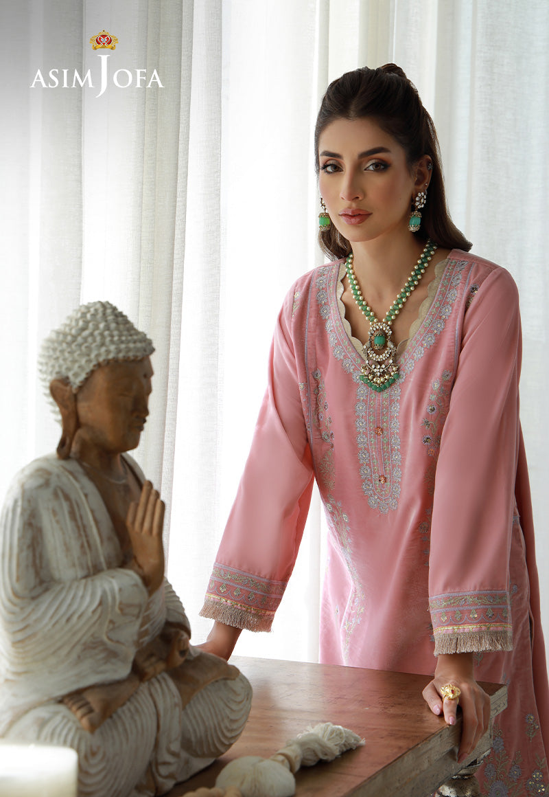 Asim Jofa | Velvet Edit | AJVG-12 - Ladies Clothes 