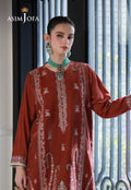Asim Jofa | Velvet Edit | AJVG-04 - Designer Dress with Intricate embroidery and embellishments. Shop elegent wedding dress at Maria Faisal.