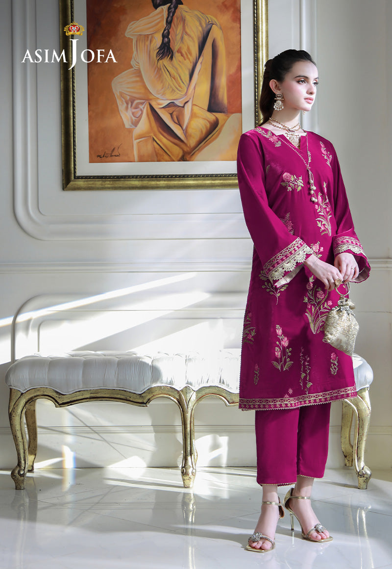 Asim Jofa | Velvet Edit | AJVG-06 - Ladies Clothes 