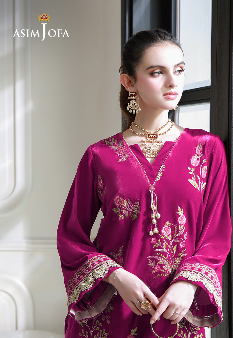 Asim Jofa | Velvet Edit | AJVG-06 - Ladies Clothes 