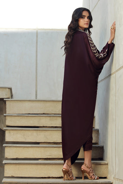 Wardha Saleem | Luxury Pret Fusion Wear | KHLOE (2PC) - Ladies Clothes 