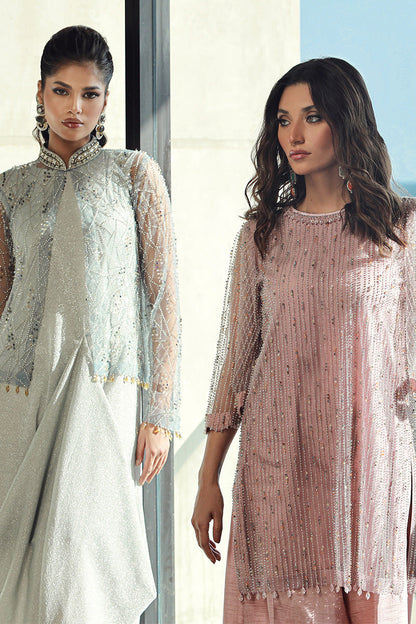 Wardha Saleem | Luxury Pret Fusion Wear | AVA (2PC) - Ladies Clothes 