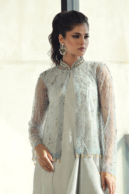 Wardha Saleem | Luxury Pret Fusion Wear | PEARL (2PC) - Ladies Clothes 