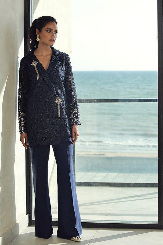 Wardha Saleem | Luxury Pret Fusion Wear | RENNE (2PC) - Ladies Clothes 