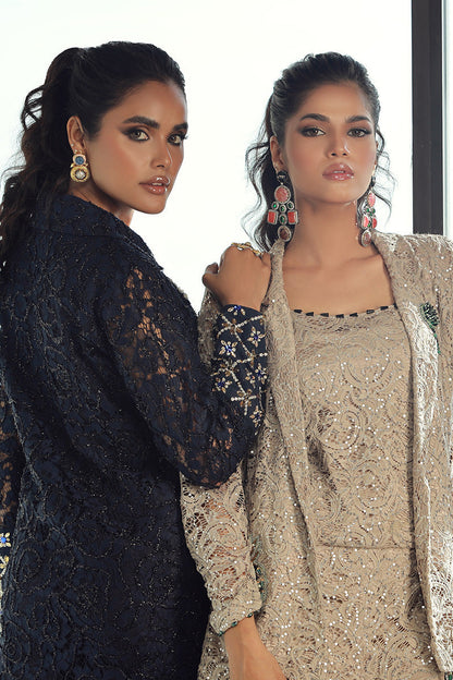 Wardha Saleem | Luxury Pret Fusion Wear | GIA (3PC) - Ladies Clothes 