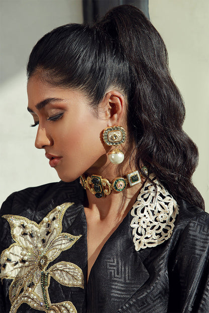 Wardha Saleem | Luxury Pret Fusion Wear | KIERA (2PC) - Ladies Clothes 