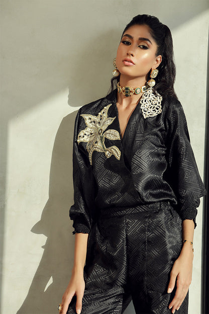 Wardha Saleem | Luxury Pret Fusion Wear | KIERA (2PC) - Ladies Clothes 