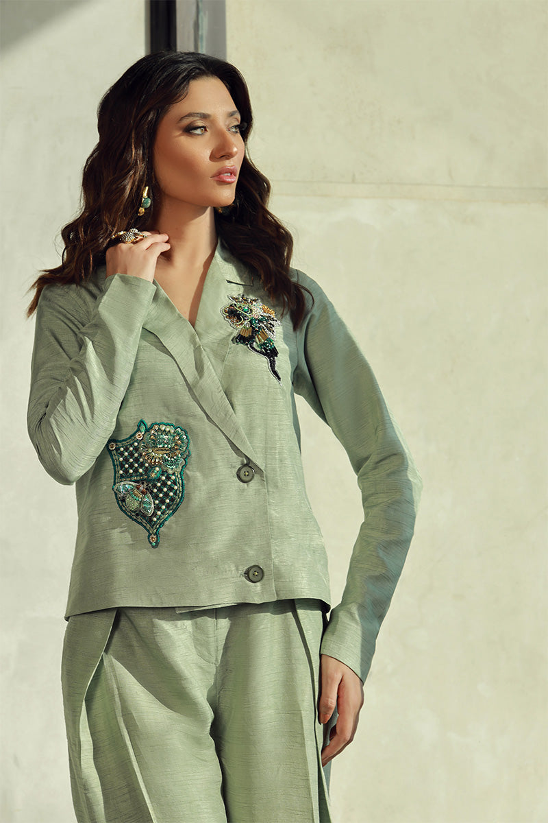 Wardha Saleem | Luxury Pret Fusion Wear | JULIA (2PC) - Ladies Clothes 