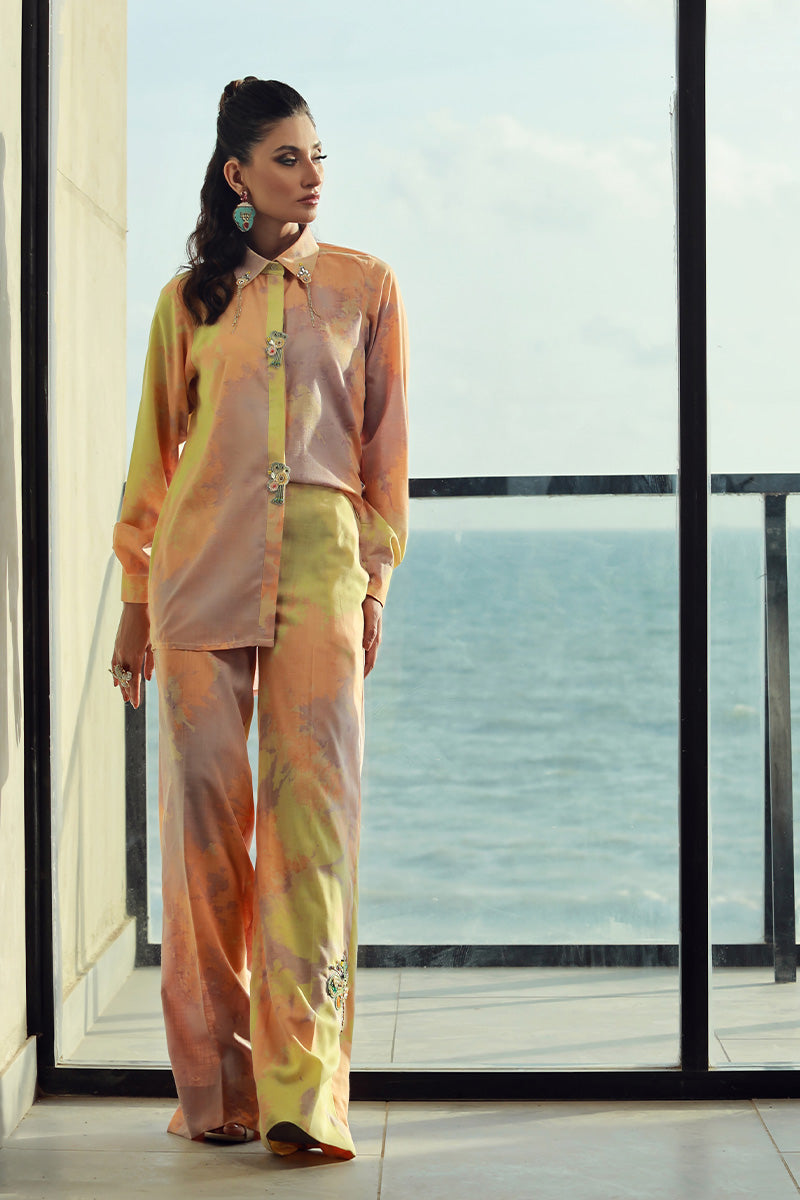 Wardha Saleem | Luxury Pret Fusion Wear | NOEL (2PC) - Ladies Clothes 