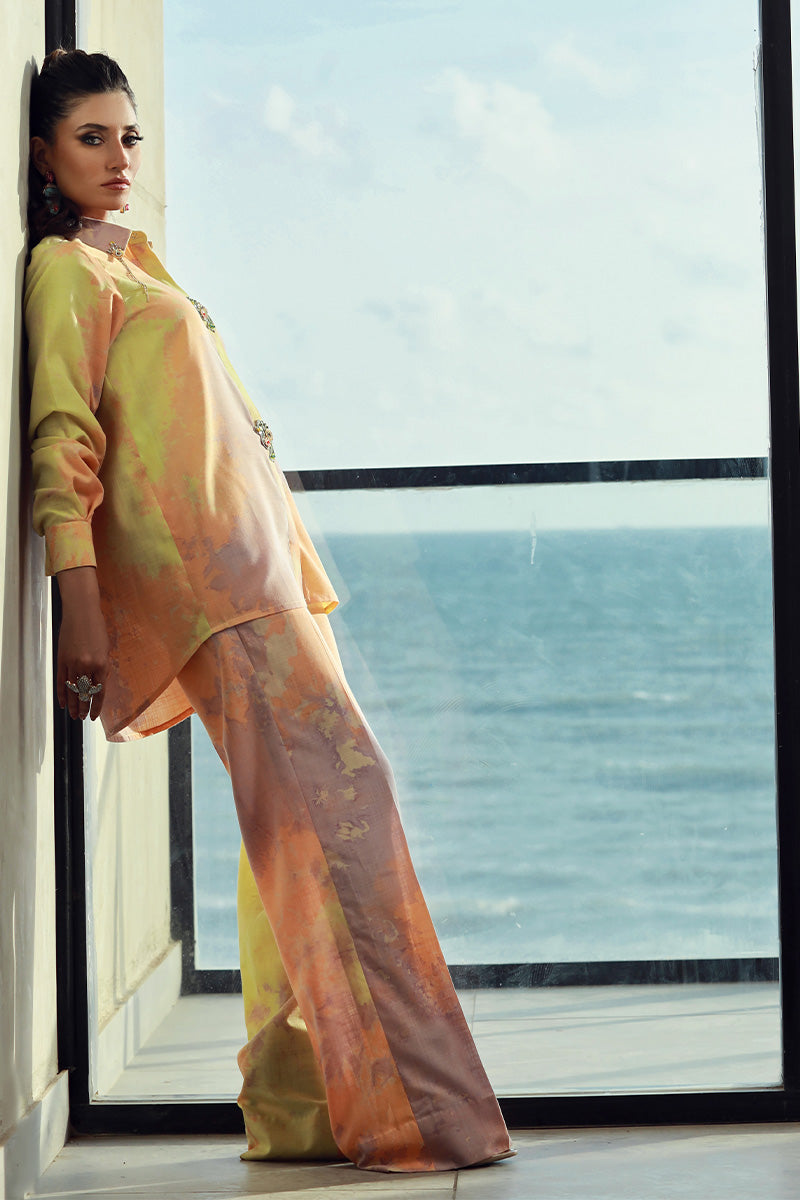 Wardha Saleem | Luxury Pret Fusion Wear | NOEL (2PC) - Ladies Clothes 