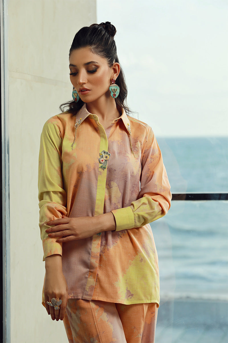 Wardha Saleem | Luxury Pret Fusion Wear | NOEL (2PC) - Ladies Clothes 