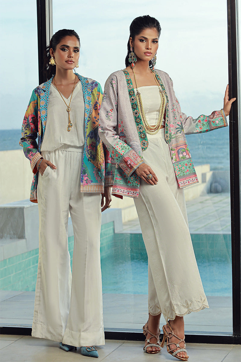 Wardha Saleem | Luxury Pret Fusion Wear | MINA - Ladies Clothes 