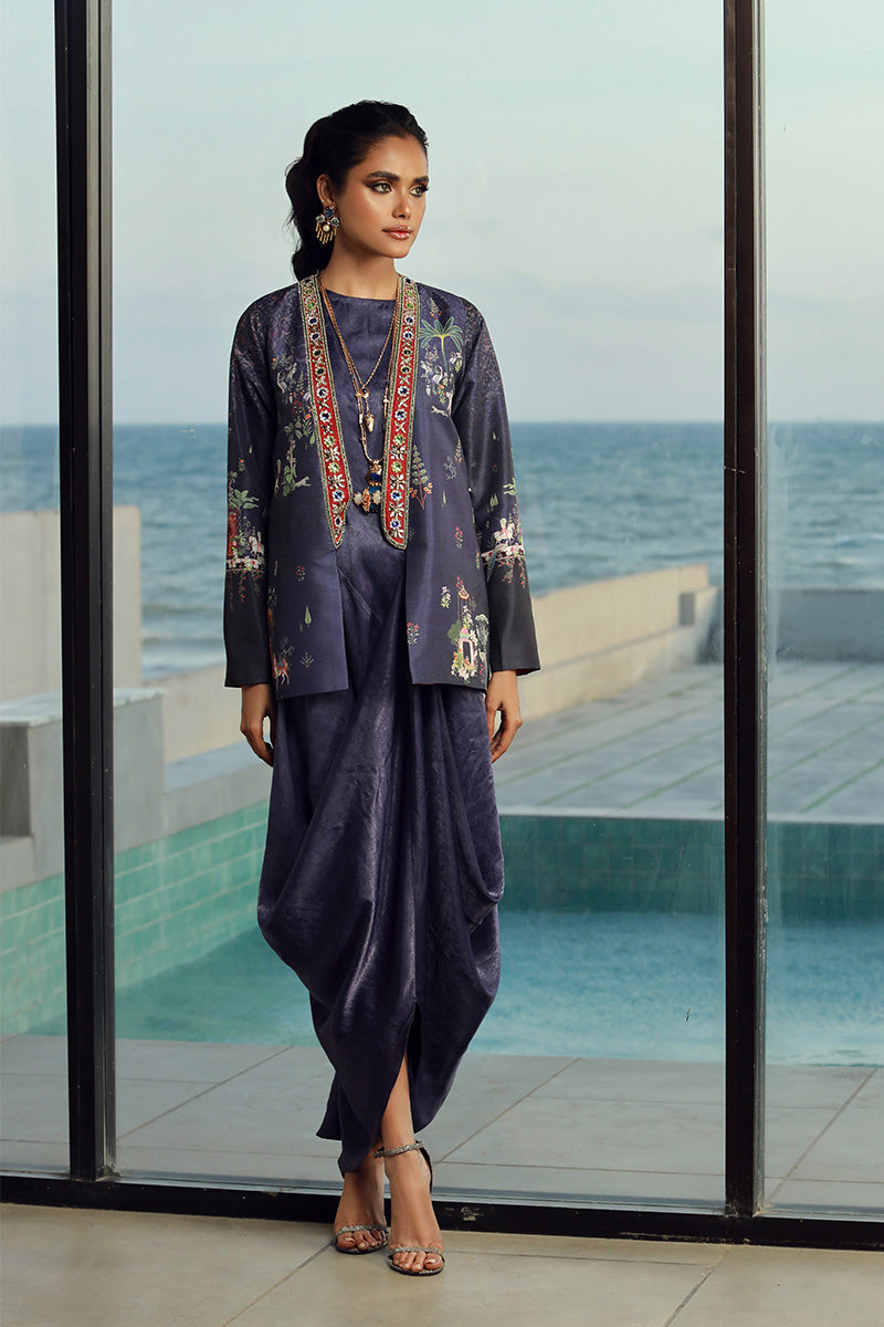 Wardha Saleem | Luxury Pret Fusion Wear | ANYA (2PC) - Ladies Clothes 