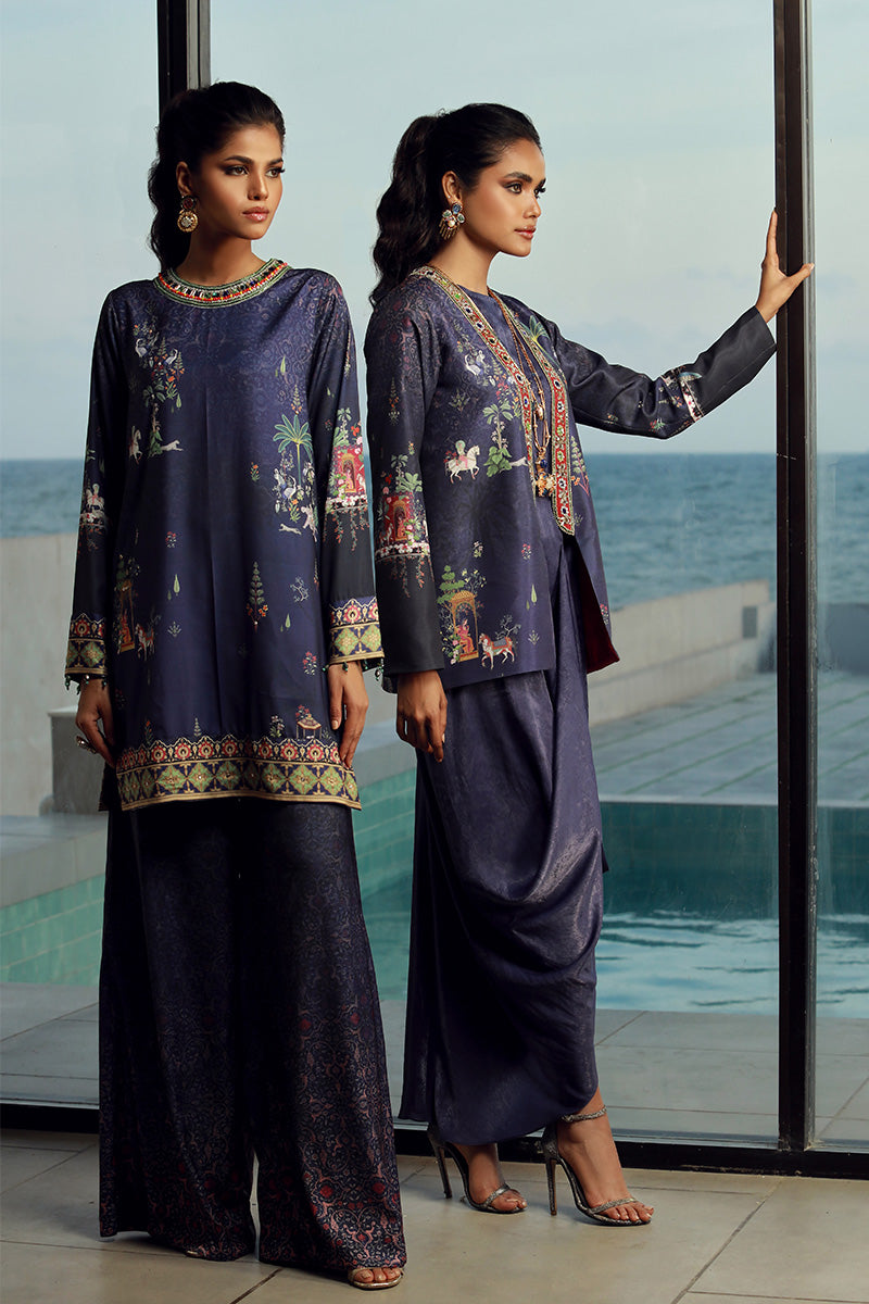 Wardha Saleem | Luxury Pret Fusion Wear | ANYA (2PC) - Ladies Clothes 