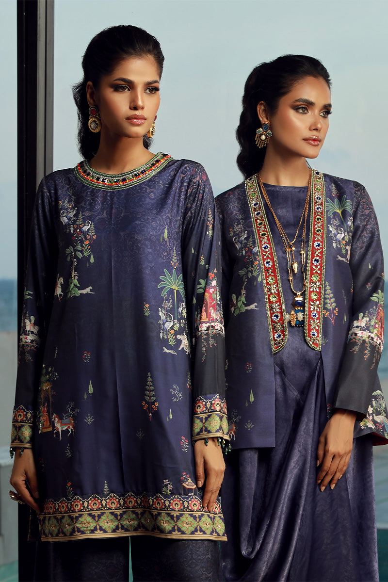 Wardha Saleem | Luxury Pret Fusion Wear | ANYA (2PC) - Ladies Clothes 