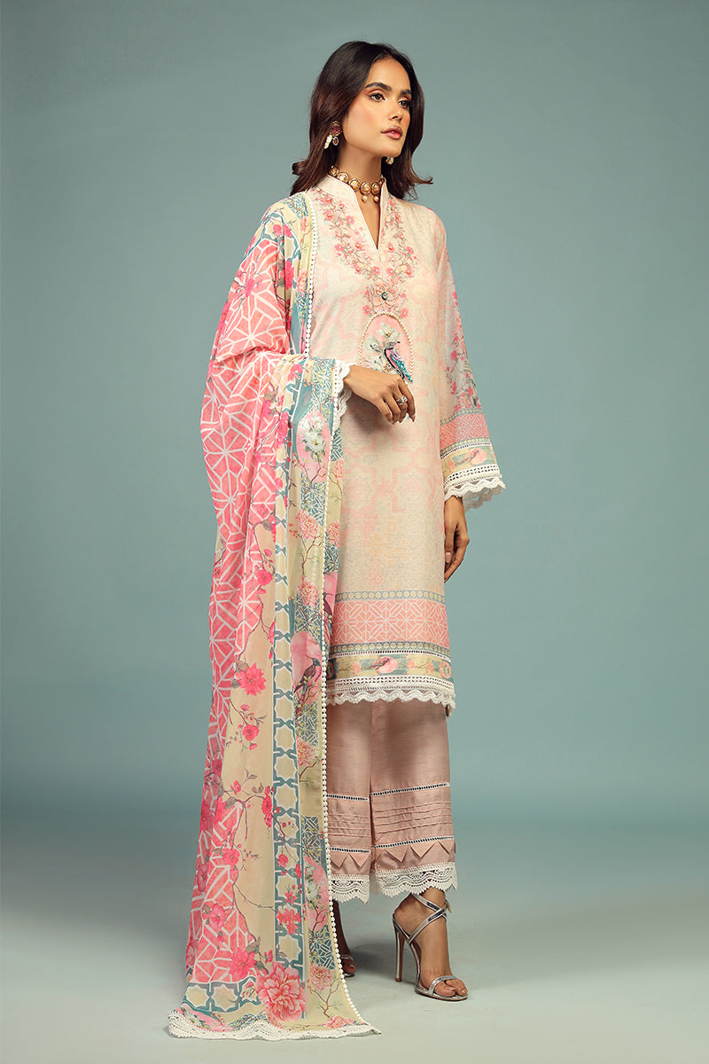 Wardha Saleem | Luxury Pret Traditional Wear | KOEL SHIRT WITH DUPATTA ( 2 PC) - Ladies Clothes 