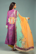 Wardha Saleem | Luxury Pret Traditional Wear | JHAROKA SHIRT WITH DUPATTA ( 2 PC) - Ladies Clothes 
