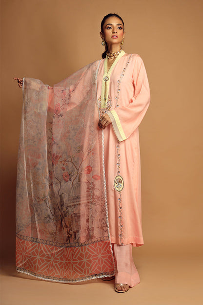 Wardha Saleem | Luxury Pret Traditional Wear | ALLURE (2PC) - Ladies Clothes 