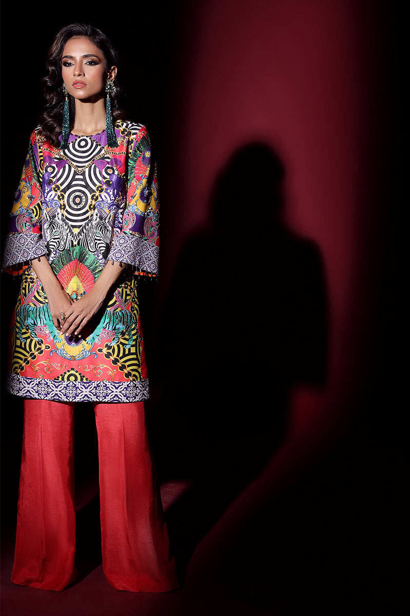 Wardha Saleem | Luxury Pret Fusion Wear | EXOTICA (2PC) - Ladies Clothes 