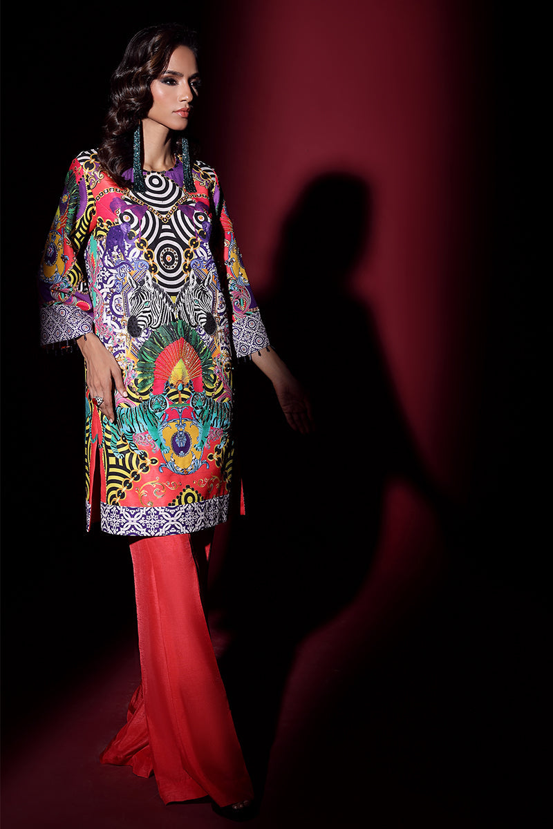 Wardha Saleem | Luxury Pret Fusion Wear | EXOTICA (2PC) - Ladies Clothes 