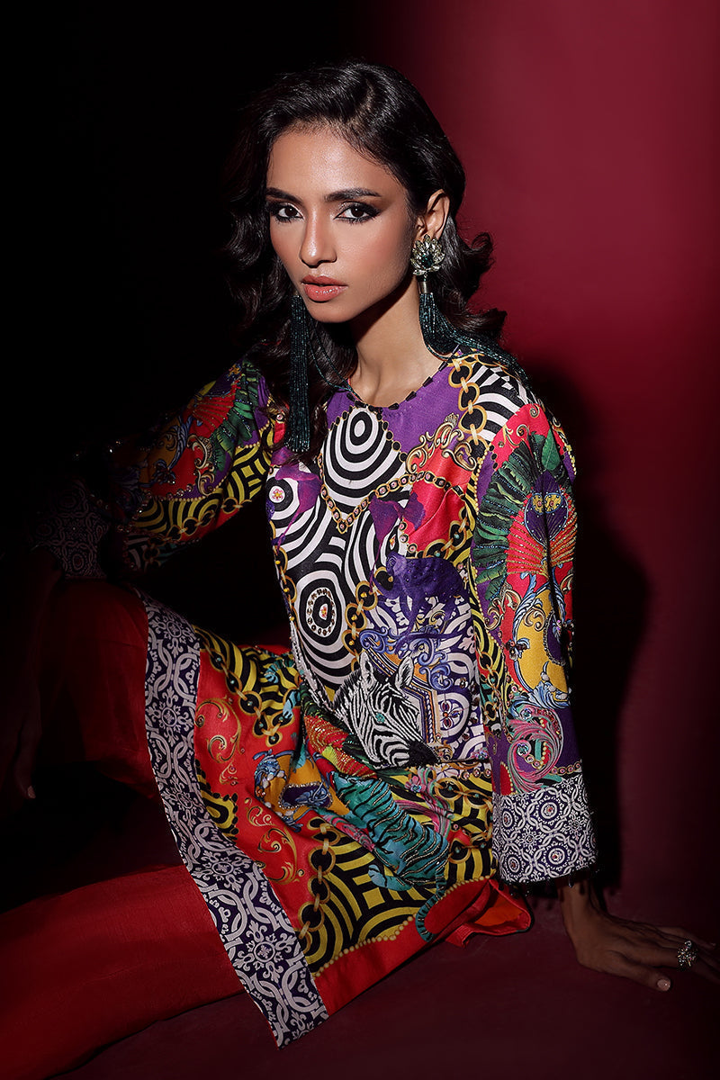 Wardha Saleem | Luxury Pret Fusion Wear | EXOTICA (2PC) - Ladies Clothes 