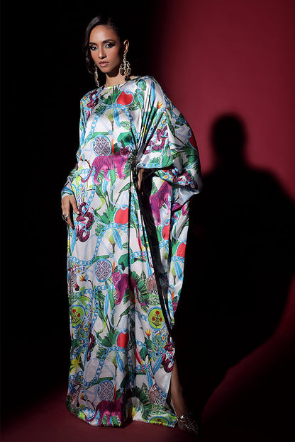 Wardha Saleem | Luxury Pret Fusion Wear | EDEN DRAPE (1PC) - Ladies Clothes 