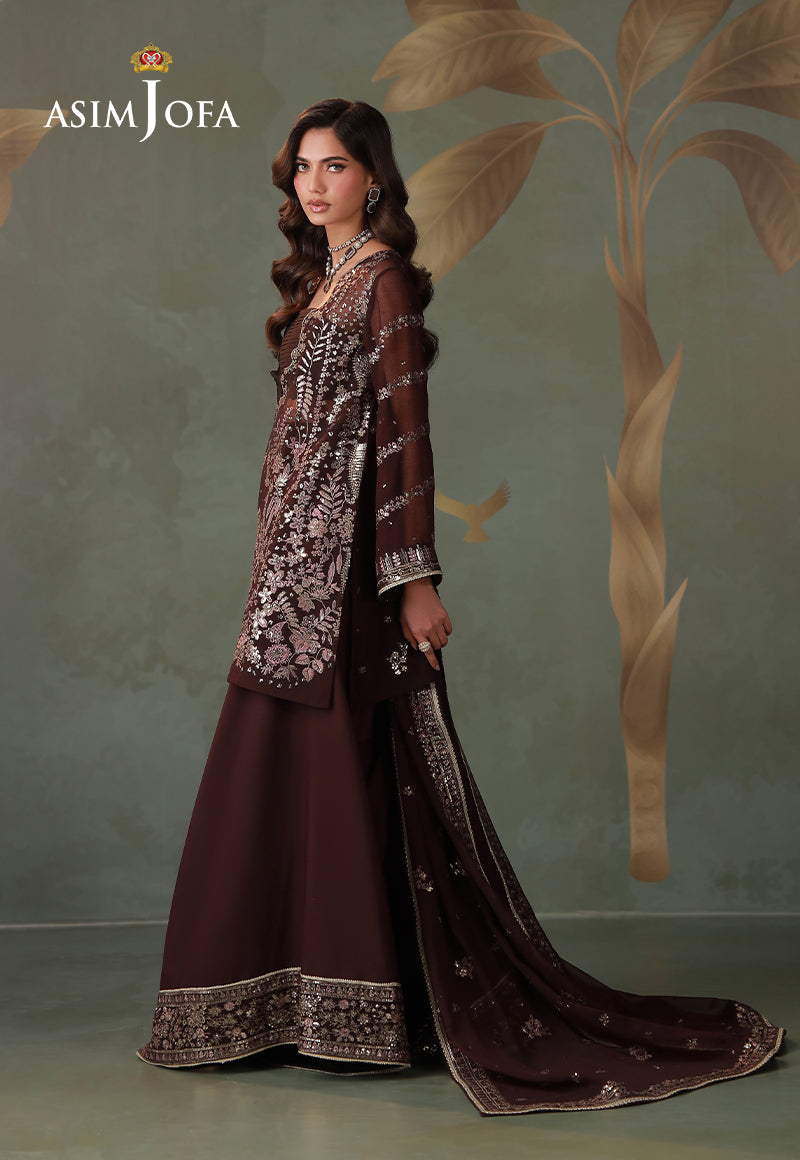 Asim Jofa | Zari Festive Collection | AJULD-12 - Formal Dress - available at Maria Faisal in UK and USA.
