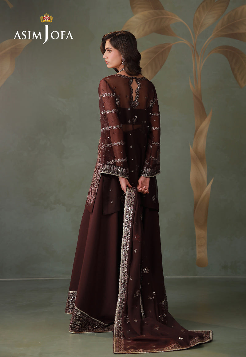 Asim Jofa | Zari Festive Collection | AJULD-12 - Formal Dress - available at Maria Faisal in UK and USA.