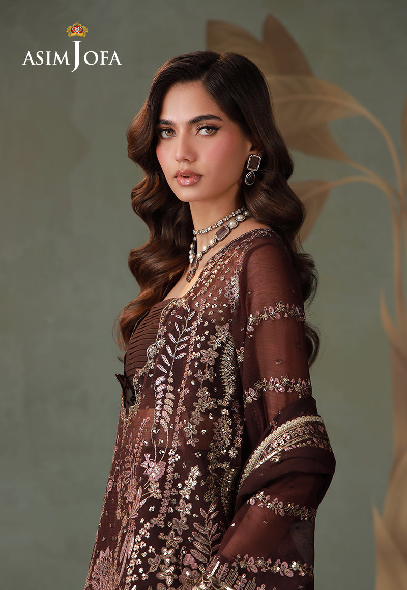 Asim Jofa | Zari Festive Collection | AJULD-12 - Formal Dress - available at Maria Faisal in UK and USA.