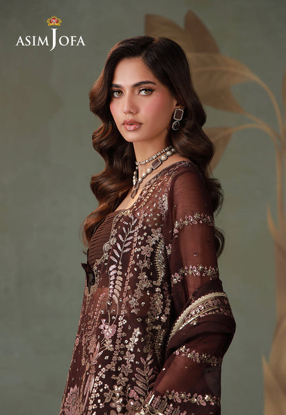 Asim Jofa | Zari Festive Collection | AJULD-12 - Formal Dress - available at Maria Faisal in UK and USA.