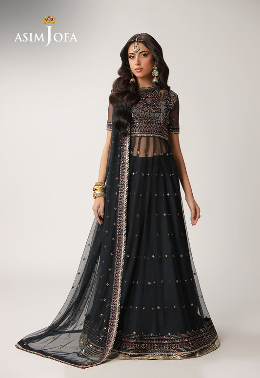 Asim Jofa | Layaan Festive Collection | AJULO-02 - Formal Dress - available at Maria Faisal in UK and USA.