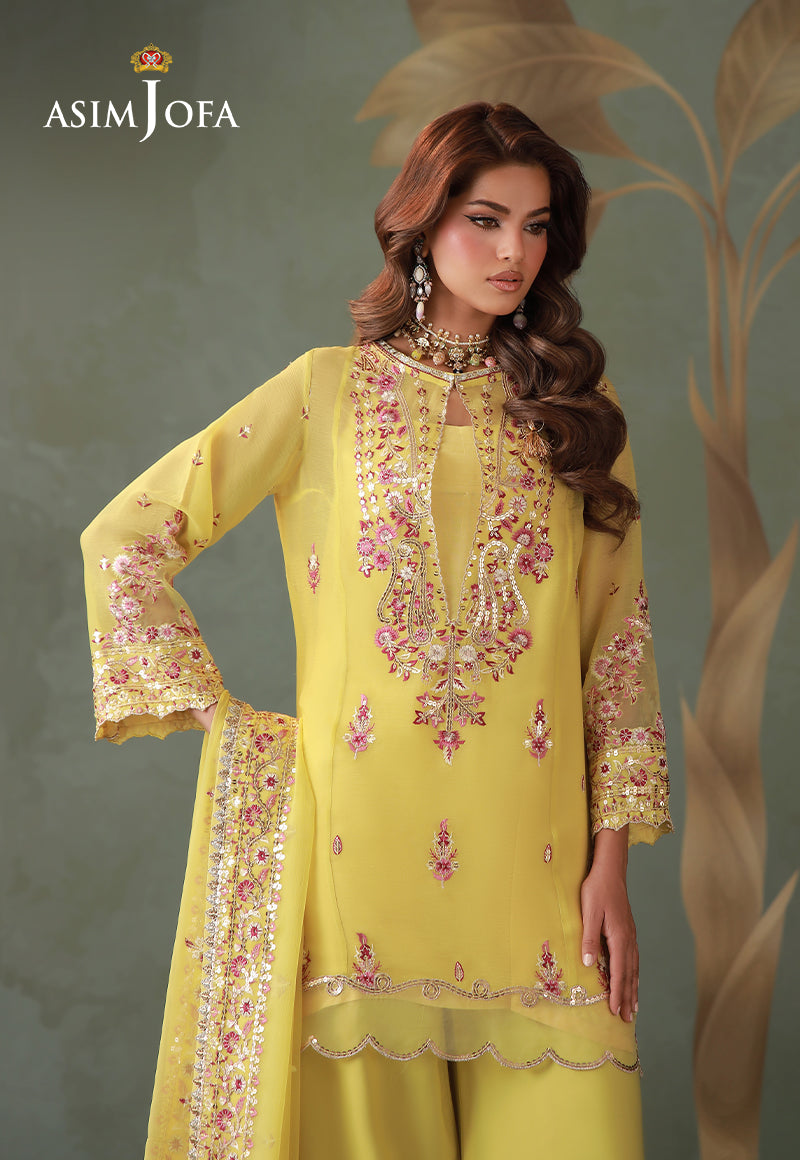 Asim Jofa | Zari Festive Collection | AJULD-06 - Formal Dress - available at Maria Faisal in UK and USA.